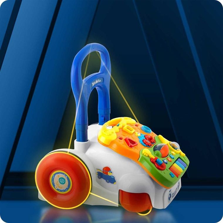 Ricokids, chodzik edukacyjny z muzyką 2w1, biały