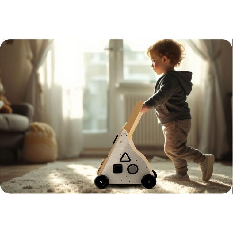 Ricokids, drewniany chodzik pchacz