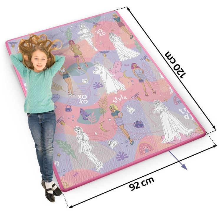 Ricokids, mata piankowa do kolorowania, 120-90-0,3 cm