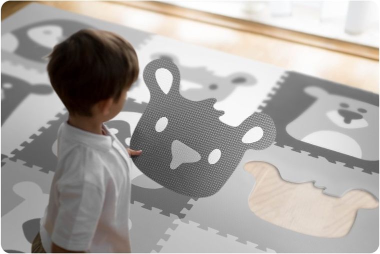 Ricokids, mata piankowa, puzzle, zwierzęta