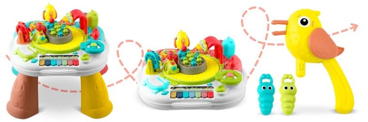 Ricokids, stolik i tablica edukacyjna