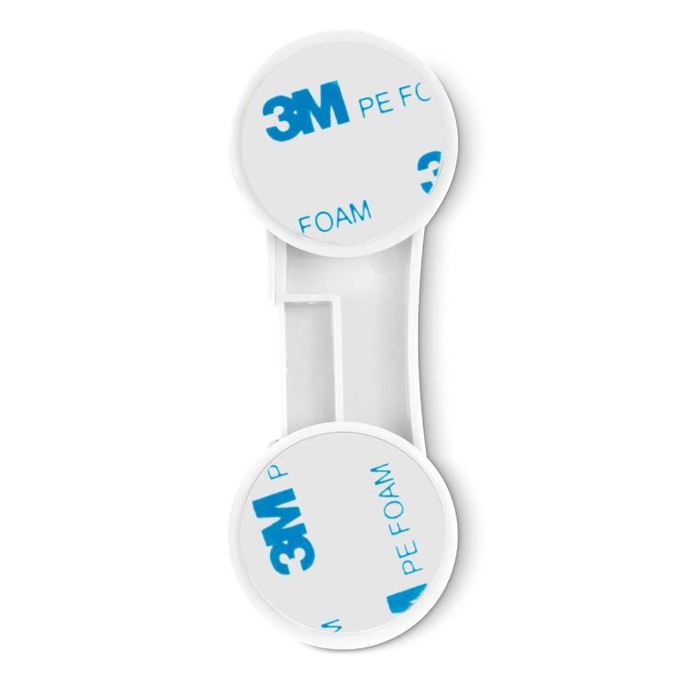 Ricokids, zabezpieczenie otwierania szafek, białe, 10 szt.