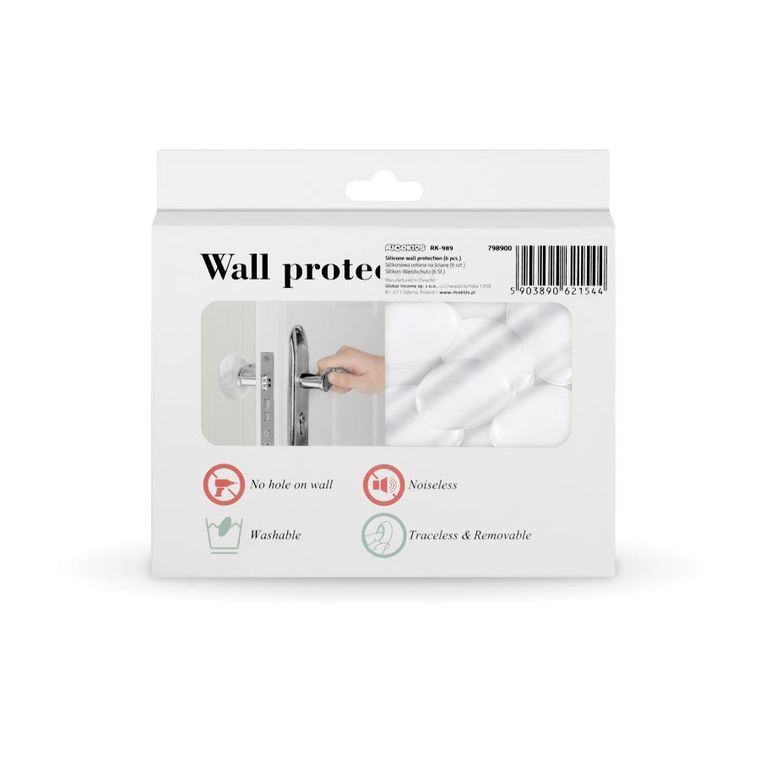 Ricokids, zabezpieczenie ściany, silikonowe, 6 szt.