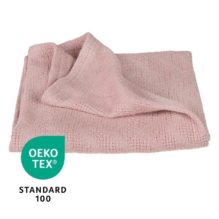 Roba, Lil Planet, kocyk, róż, 80-80 cm