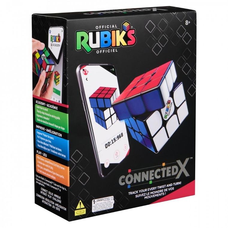 Rubik's, ConnectedX Bluetooth, Kostka Rubika, łamigłówka, 3-3
