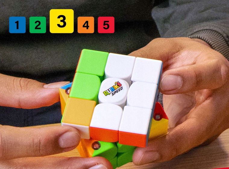 Rubik's, Speed, Kostka Rubika, łamigłówka, 3-3