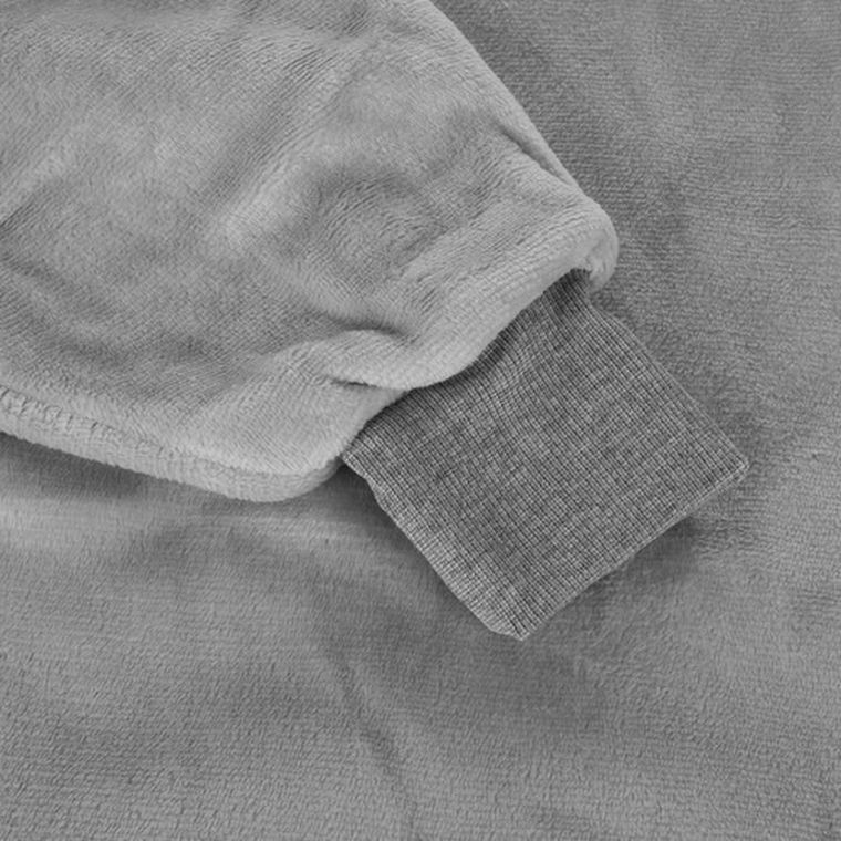 Ruhhy, bluza XXL, koc, szary