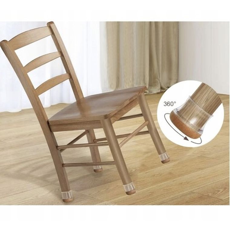 Ruhhy, nakładki na nogi krzesła, 4 szt.