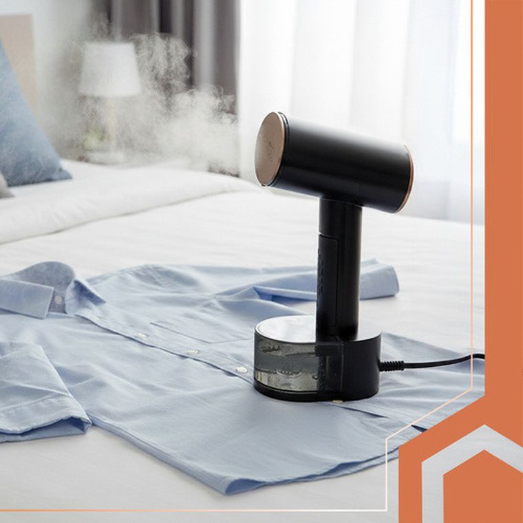 Ruhhy, parownica do ubrań, 2000W, czarna, Mysti, 26339