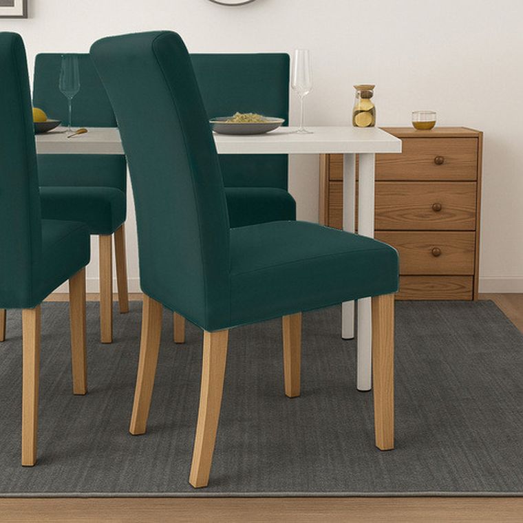 Ruhhy, pokrowce na krzesła, butelkowe, 6 szt.