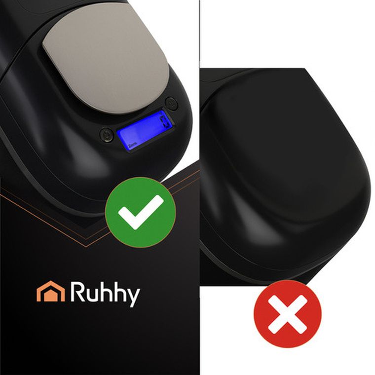 Ruhhy, robot kuchenny z podgrzewaną misą i wagą