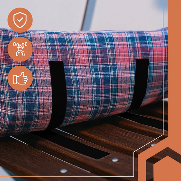 Ruhhy, rzep samoprzylepny, czarny, 5m x 2,5cm