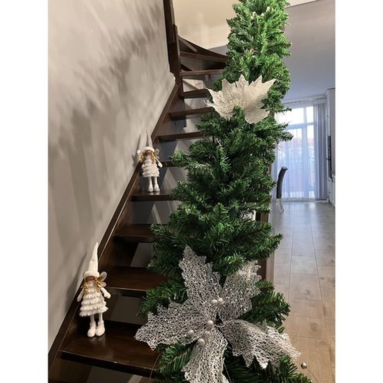 Ruhhy, wróżka, figurka świąteczna, biała