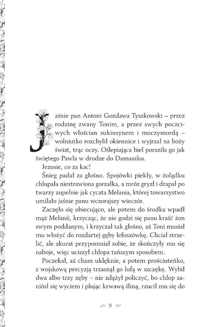 Saga rodu Tyszkowskich. Tom 2. Czarci ogród