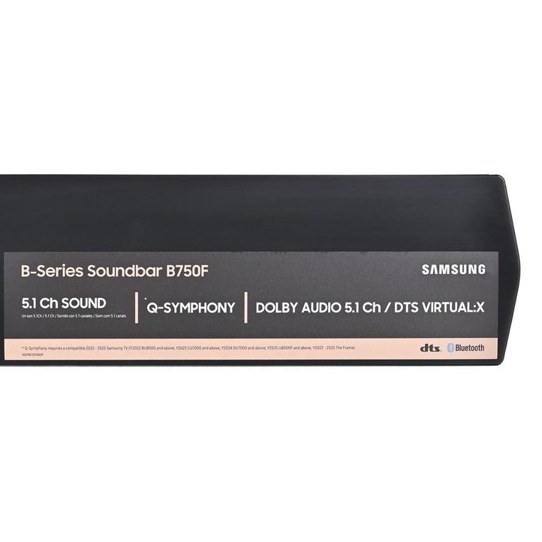Samsung, soundbar, HW-B750F/EN