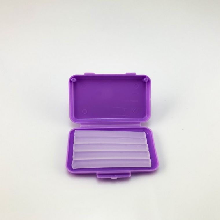 Sanaj, Ortho, zestaw ortodontyczny w kosmetyczce, fioletowy