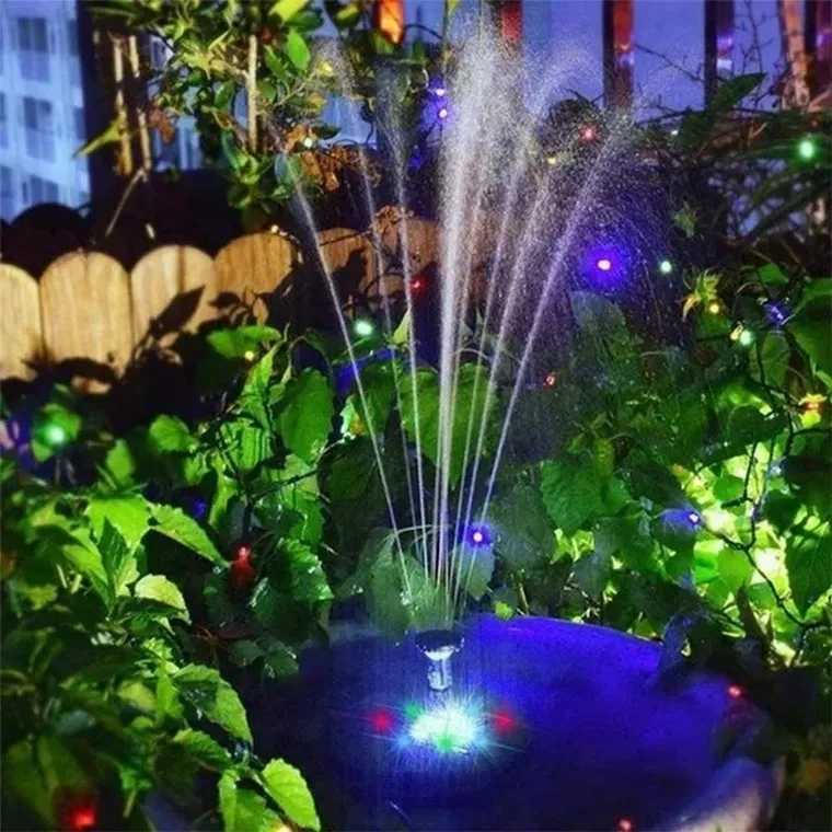 Saska garden, fontanna, lampa solarna do oczka wodnego, automatyczna, 5 led