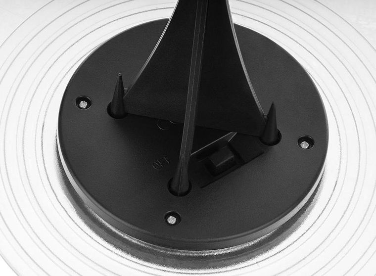 Saska Garden, lampa solarna dyskowa, 28 led, do wbicia w grunt lub montażu na ścianie