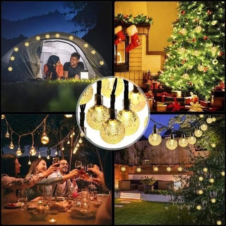 Saska Garden, lampa solarna ogrodowa, 6m, 40led