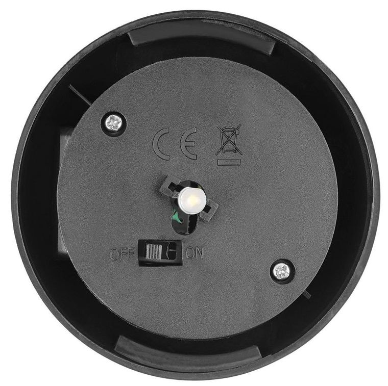 Saska Garden, lampa solarna plastikowa, kula wisząca na klips, 10-30 cm