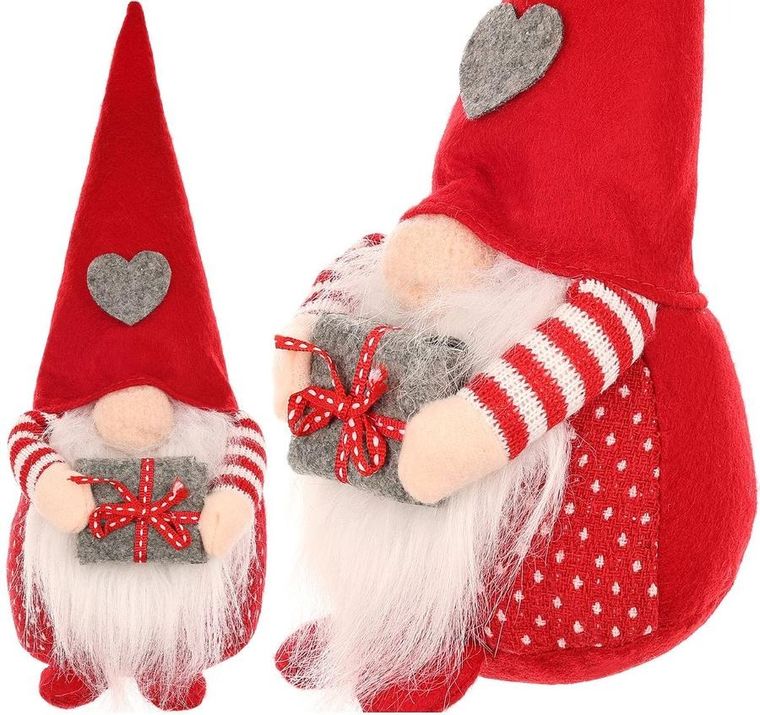 Saska Garden, Mikołaj z prezentem, 50 cm