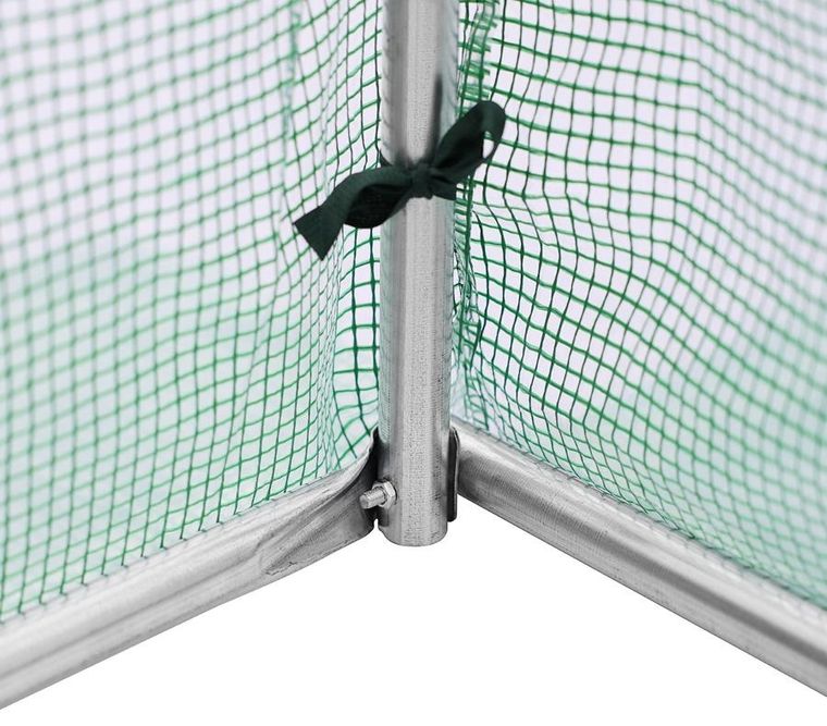 Saska Garden, tunel ogrodowy, szklarnia, zielona, 200-350-200 cm