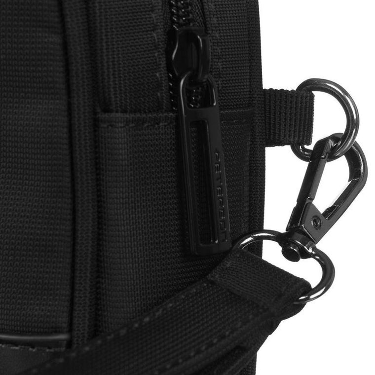 Saszetka do ręki, czarna, Peterson