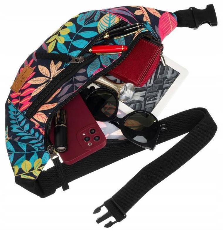 Saszetka na biodro, nerka, mix, Rovicky