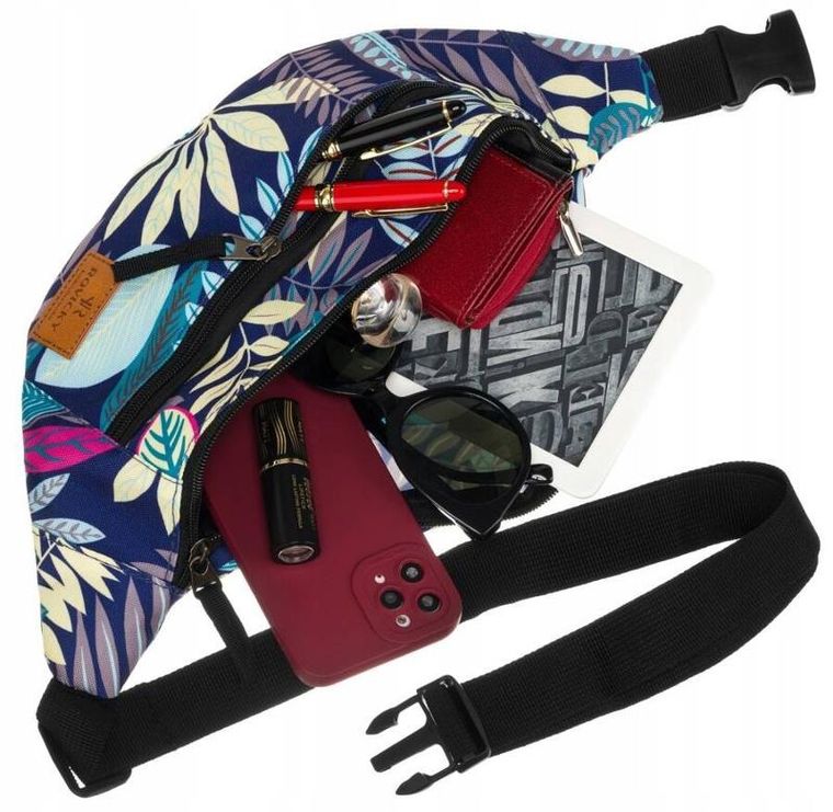 Saszetka na biodro, nerka, mix, Rovicky