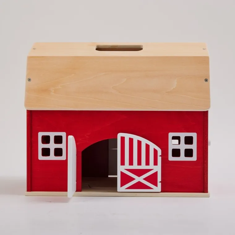 Schleich, Farm World, Drewniany domek, zestaw, 42602