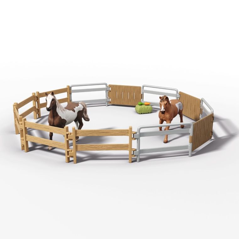Schleich, Horse Club, Ciężarówka Lakeside z przyczepą, zestaw, 42705