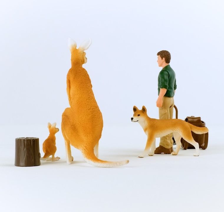 Schleich, Wild Life, Przygody w Australijskiej Głuszy, zestaw, 42550
