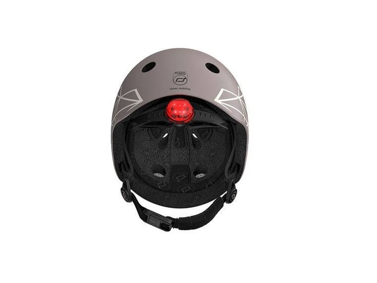 Scoot & Ride, kask, Brown Lines, rozmiar XXS-S
