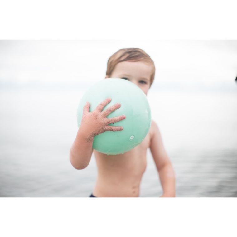 Scrunch, piłka, różowa