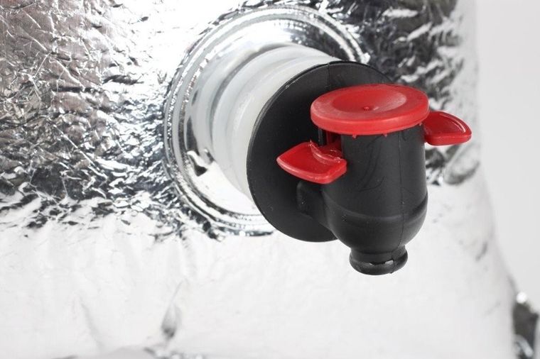 Secret de Gourmet, beczka na wino z dozownikiem, drewniana baryłka, 5,5 l