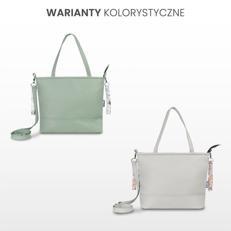 Sensillo, Jesienny las, torba do wózka, ekoskóra, szara