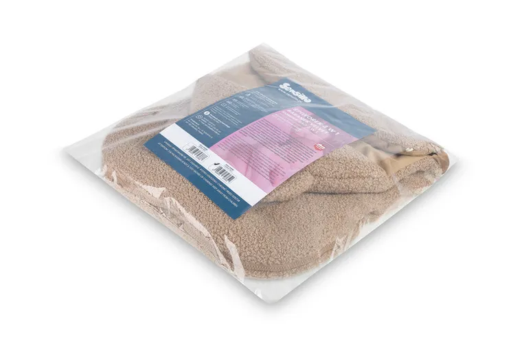 Sensillo, śpiworek 3w1, baranek, ciemny beż