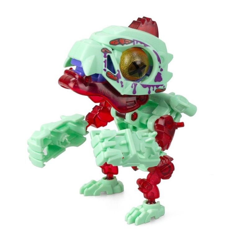 Silverlit, Biopod, Electronic Zombie Duo, dinozaur do składania w kapsule