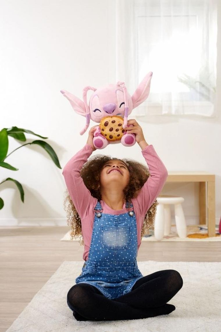 Simba, Lilo i Stitch, maskotka, angel z ciasteczkiem, 25 cm