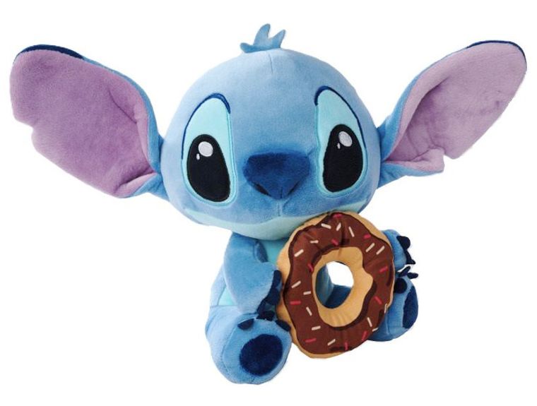 Simba, Lilo i Stitch, maskotka, z donatem, 25 cm