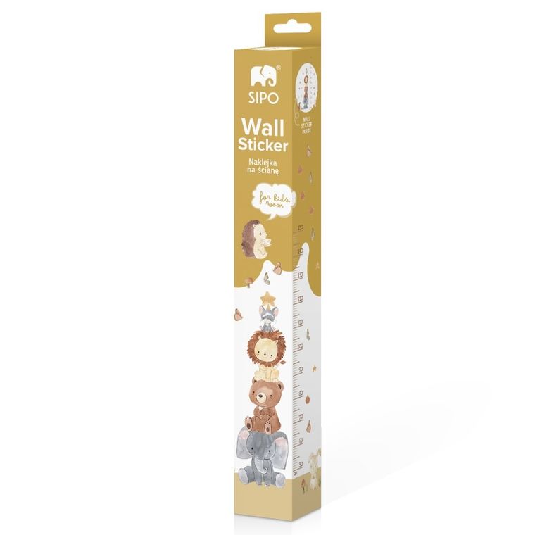 Sipo, naklejki na ścianę do pokoju dziecięcego, Piramida zwierzątka