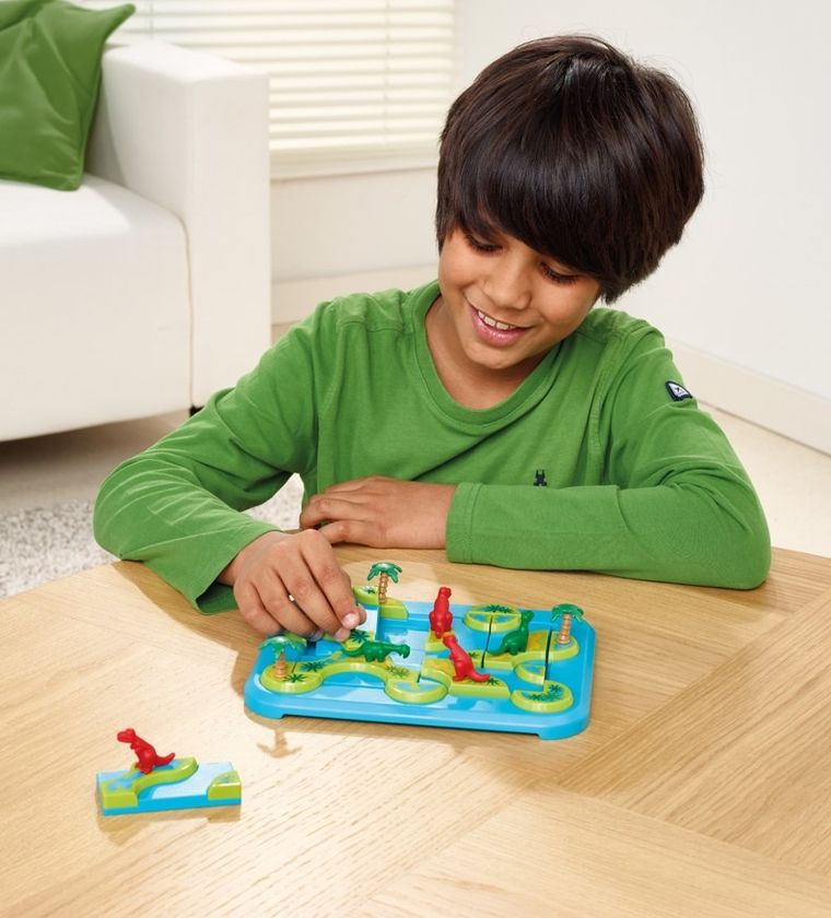 Smart Games, Dinosaurs Mystic Island, wersja angielska, gra logiczna