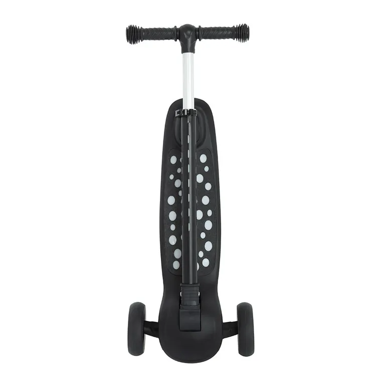 Smiki, hulajnoga 3-kołowa, światła LED, czarna