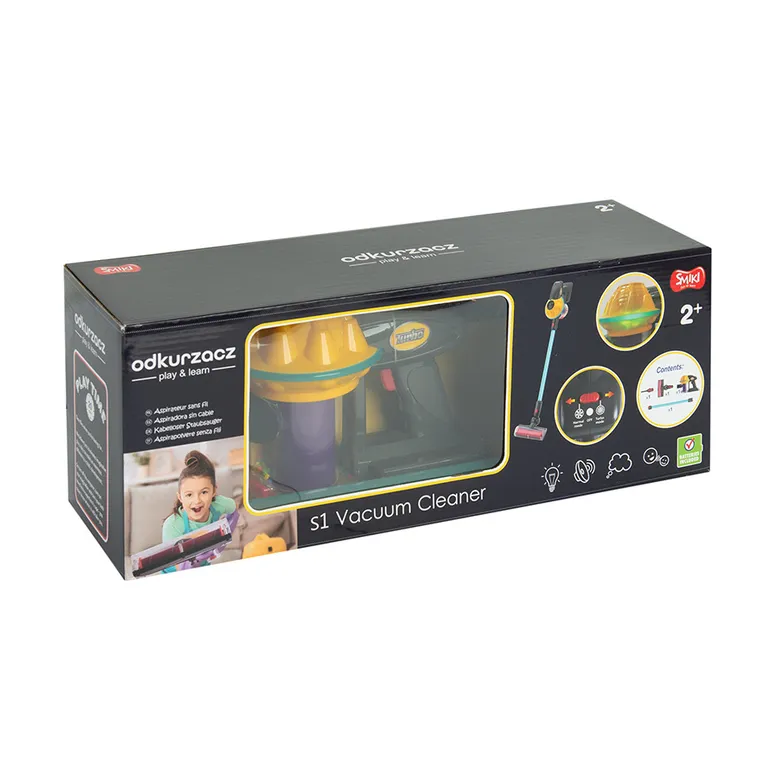 Smiki, Play & Learn, odkurzacz pionowy