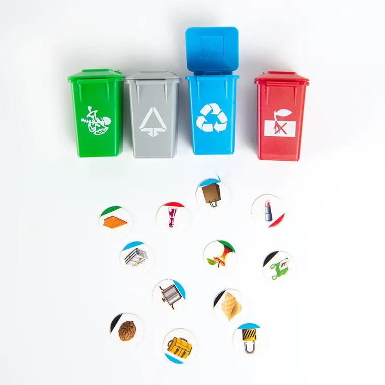 Smiki, Śmieciarka, pojazd, światło i dźwięk