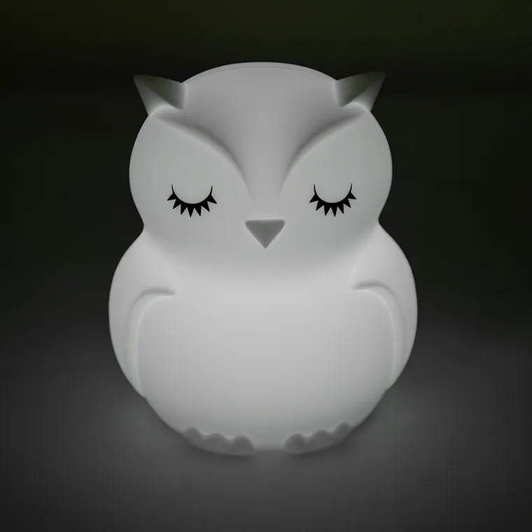 Smiki, Sowa, lampka silikonowa LED