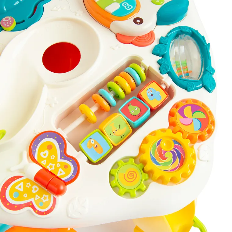 Smiki, stolik edukacyjny z kulodromem, interaktywny, 18m+