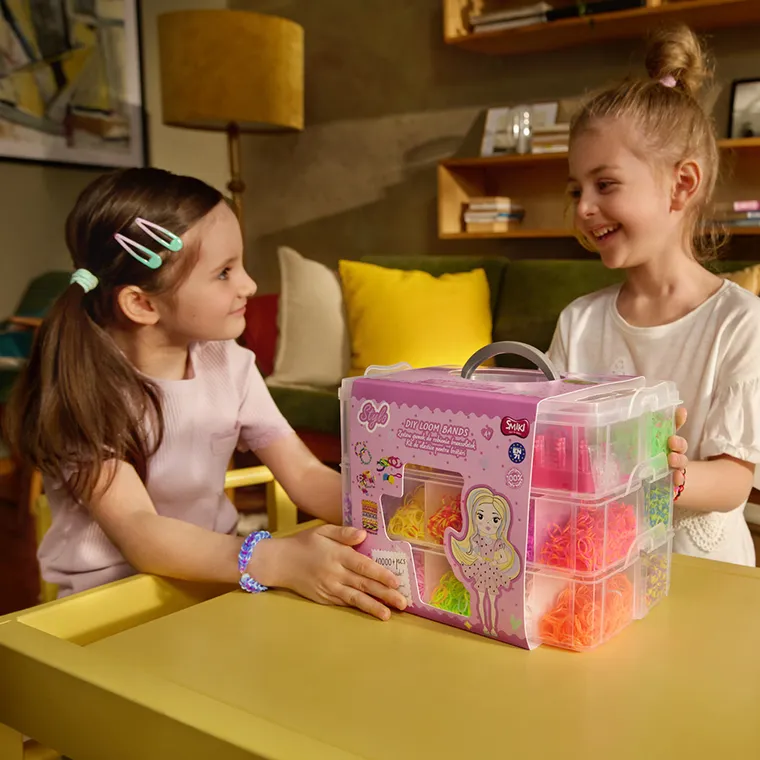 Smiki, Stylo, gumki do tworzenia bransoletek, zestaw kreatywny