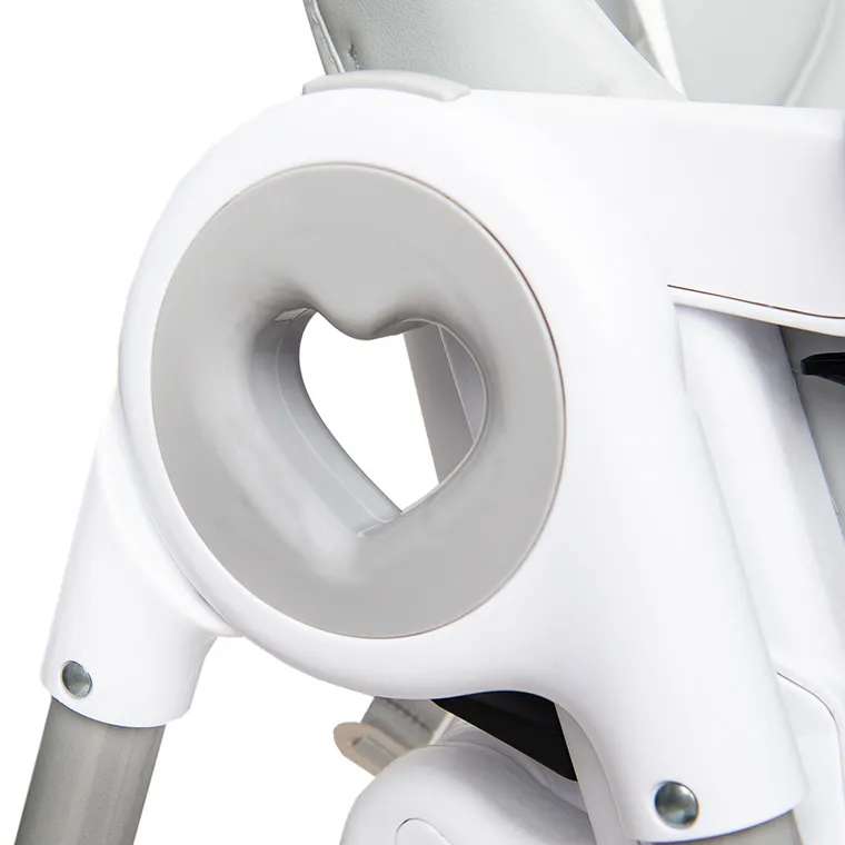 Smiki, Very Bunny, krzesełko do karmienia, szare