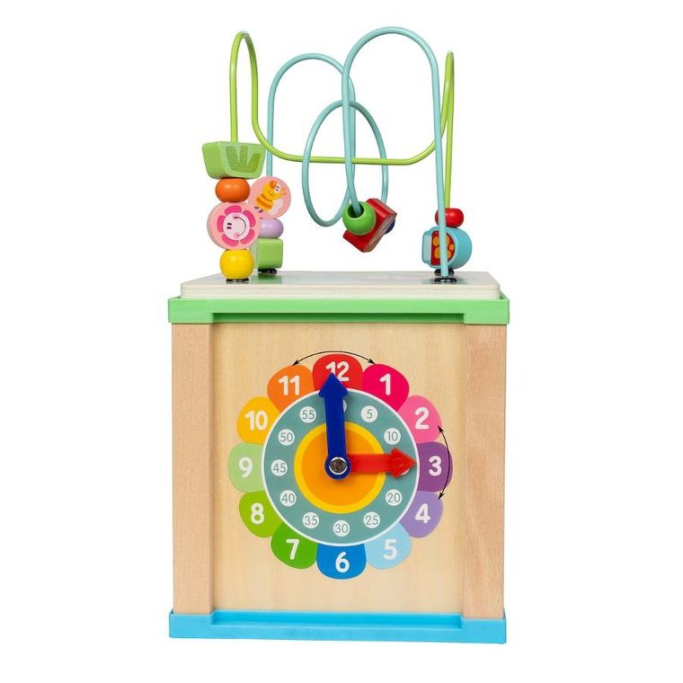 Smily Play, drewniana kostka aktywizująca 5w1